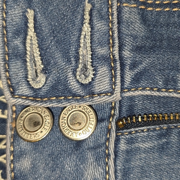 American Eagle Outfitters Women's Blue Jeans - Picture 5 of 16